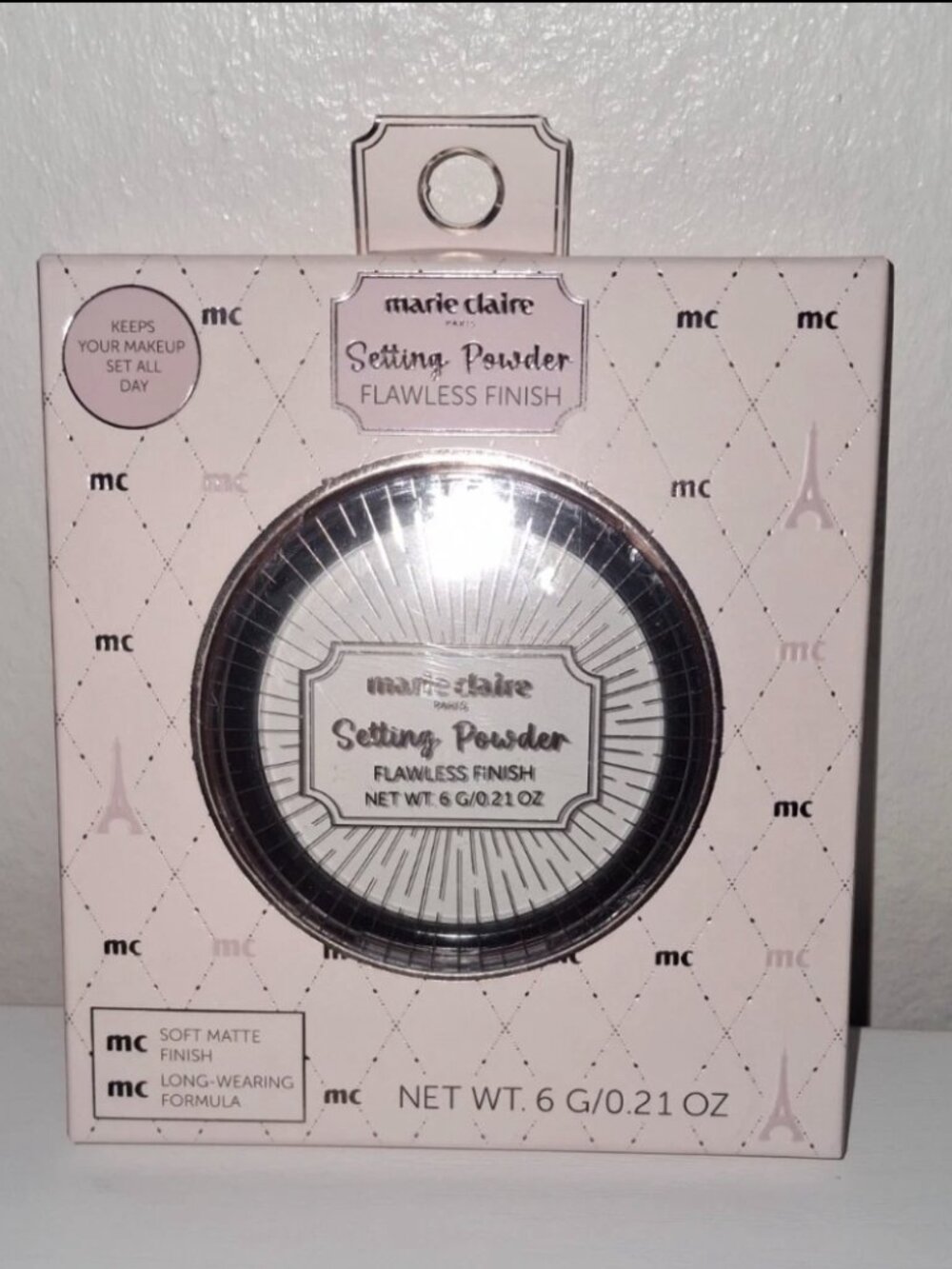 Marie Claire Setting Powder Flawless Finish 6g Talc Free Soft Matte New Sealed